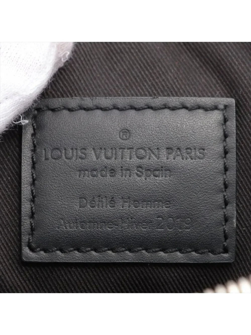 Louis Vuitton Danube Messenger Leather Shoulder Bag Crossbody Business